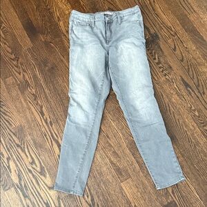 Athleta Light Gray Skinny Jeans